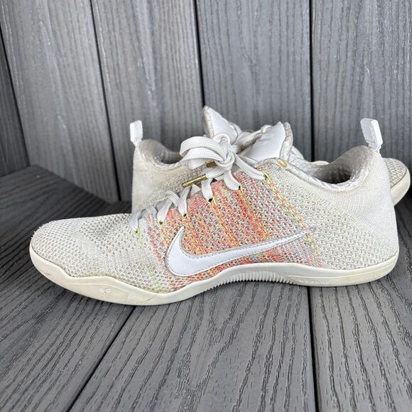 Size 10.5 - Nike Kobe 11 Elite 4KB Low White Horse 824463-199 - Used 2015 main image 9